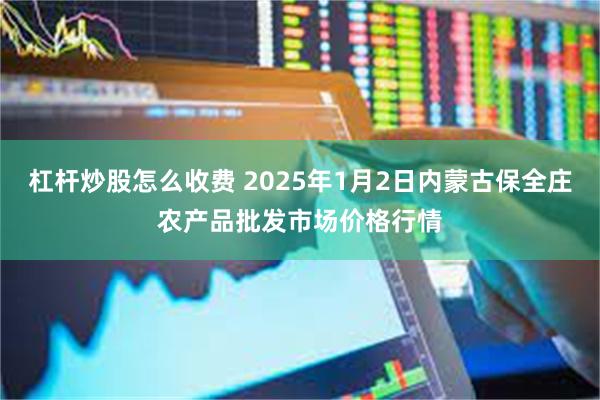 杠杆炒股怎么收费 2025年1月2日内蒙古保全庄农产品批发市场价格行情