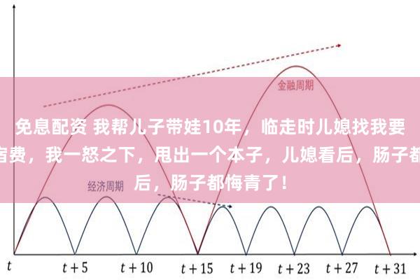免息配资 我帮儿子带娃10年，临走时儿媳找我要10万住宿费，我一怒之下，甩出一个本子，儿媳看后，肠子都悔青了！