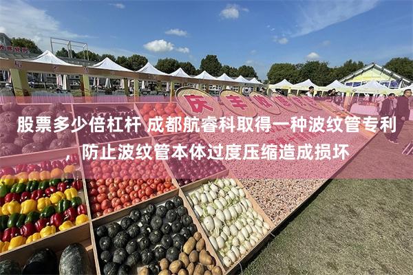 股票多少倍杠杆 成都航睿科取得一种波纹管专利，防止波纹管本体过度压缩造成损坏