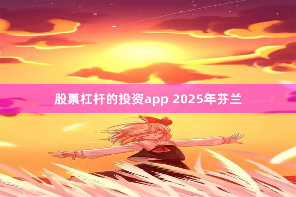 股票杠杆的投资app 2025年芬兰