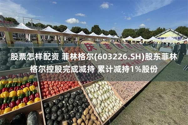 股票怎样配资 菲林格尔(603226.SH)股东菲林格尔控股完成减持 累计减持1%股份