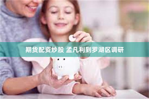 期货配资炒股 孟凡利到罗湖区调研