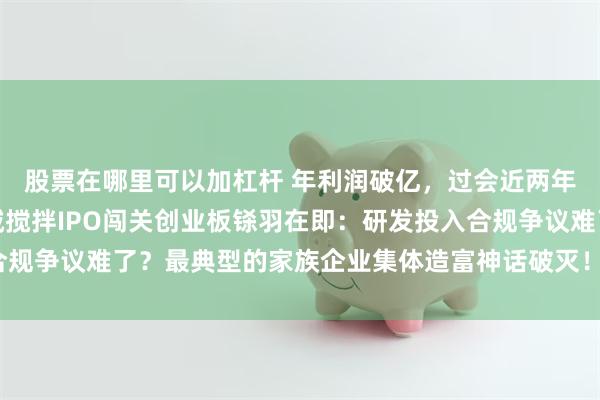 股票在哪里可以加杠杆 年利润破亿，过会近两年却仍难入注册关，长城搅拌IPO闯关创业板铩羽在即：研发投入合规争议难了？最典型的家族企业集体造富神话破灭！_审核_上市_设备