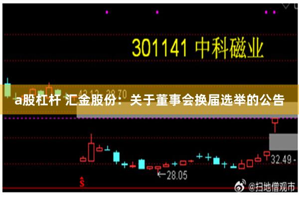 a股杠杆 汇金股份：关于董事会换届选举的公告