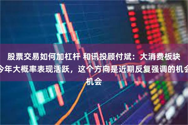 股票交易如何加杠杆 和讯投顾付斌：大消费板块今年大概率表现活跃，这个方向是近期反复强调的机会