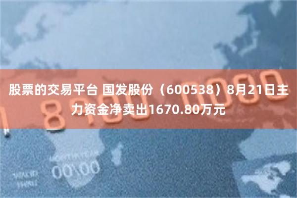股票的交易平台 国发股份（600538）8月21日主力资金净卖出1670.80万元