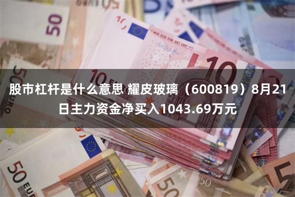 股市杠杆是什么意思 耀皮玻璃（600819）8月21日主力资金净买入1043.69万元