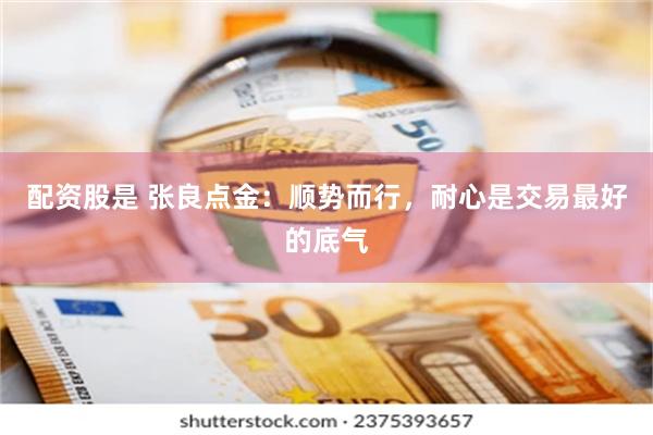 配资股是 张良点金:顺势而行,耐心是交易最好的底气