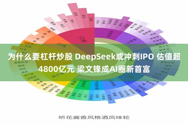 为什么要杠杆炒股 DeepSeek或冲刺IPO 估值超4800亿元 梁文锋成AI圈新首富