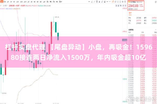 杠杆实盘代理 【尾盘异动】小盘，再吸金！159680接连两日净流入1500万，年内吸金超10亿